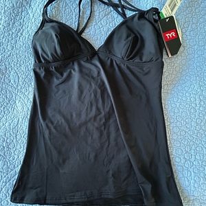 New black Tankini top